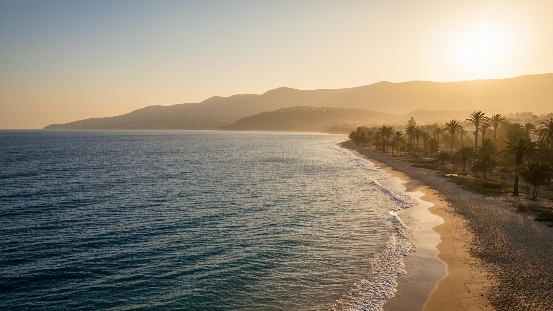 Mediterranean coast — minutes from the estate Mediterranean coastline approximately 300 meters from the Bustan HaGalil estate, Western Galilee, Israel